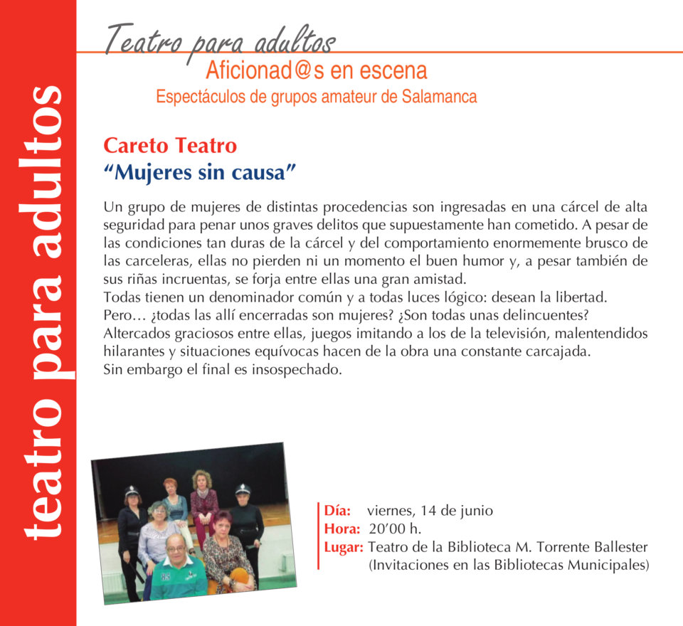 Torrente Ballester Careto Teatro Salamanca Junio 2019