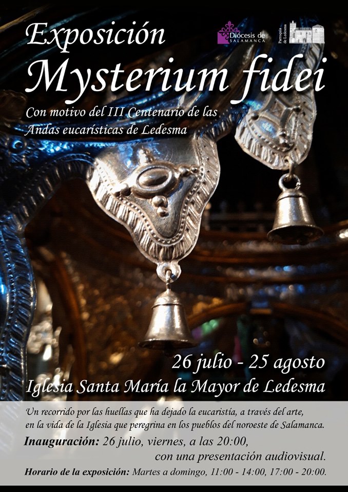 Iglesia de Santa María la Mayor Mysterium fidei Ledesma Julio agosto 2019
