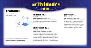 Trabanca Noches de Cultura Julio 2019
