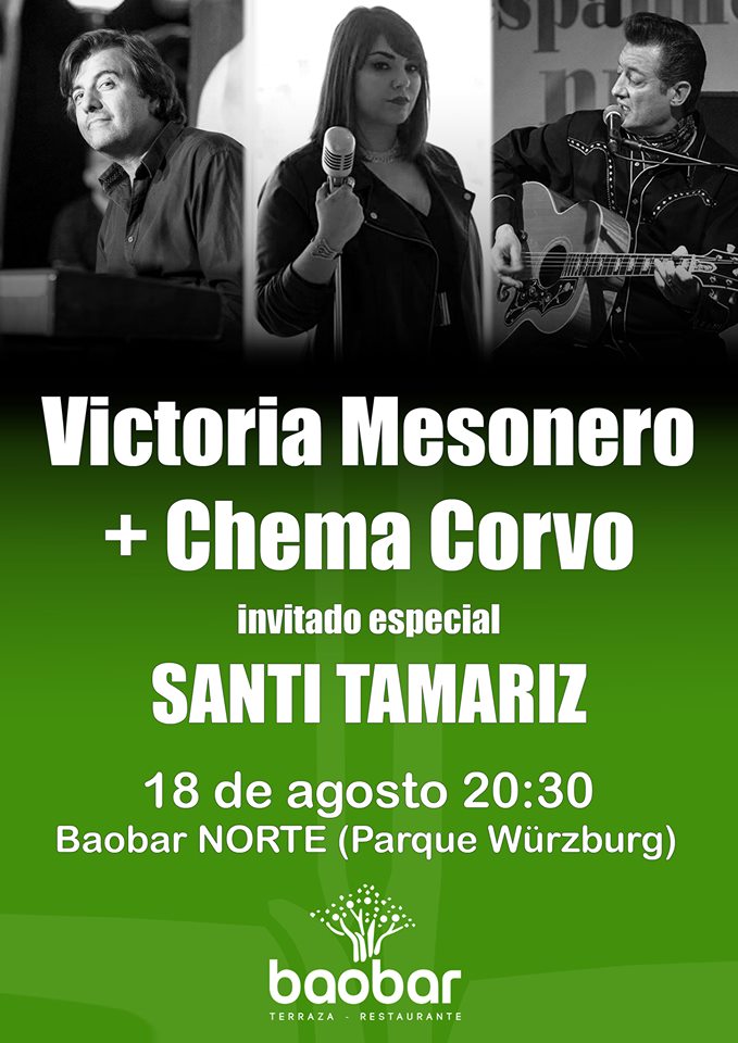 Baobar Norte Victoria Mesonero + Chema Corvo + Santi Tamariz Salamanca Agosto 2019