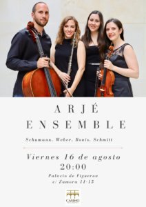 Casino de Salamanca Arjé Ensemble Agosto 2019