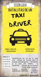 La Malhablada Batallitas de un taxi driver Sesión Golfa Salamanca Agosto 2019