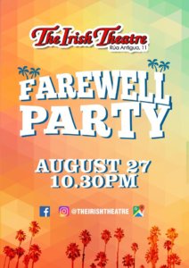 The Irish Theatre Farewell Party Salamanca Agosto 2019