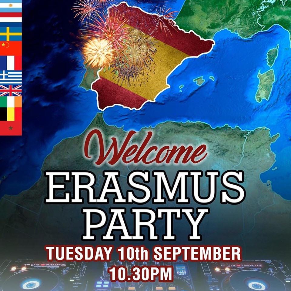 The Irish Theatre Welcome Erasmus Party Salamanca Septiembre 2019