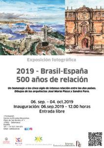 Palacio de Maldonado 2019 - Brasil-España. 500 años de relación Salamanca Septiembre octubre