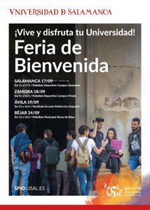 Universidad de Salamanca Feria de Bienvenida 2019-2020 Septiembre