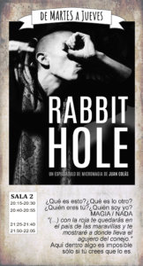 La Malhablada Rabbit hole Salamanca Septiembre 2019