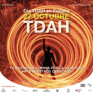 Puerta de Zamora Día Internacional del TDAH en España Salamanca Octubre 2019