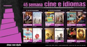 Cines Van Dyck 45 Semana Cine e idiomas Salamanca Noviembre 2019