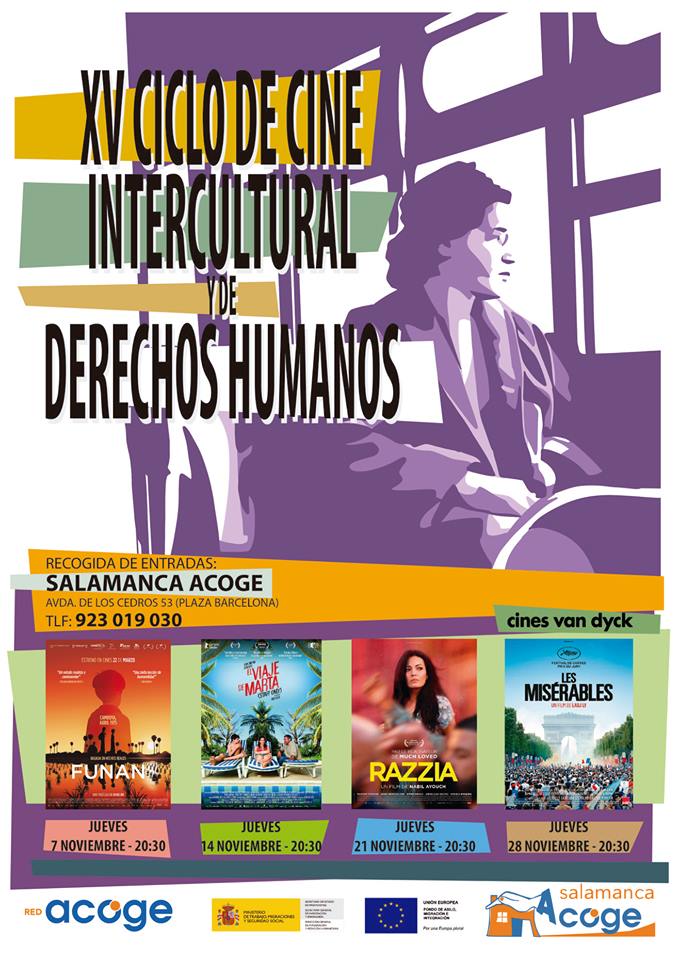 Cines Van Dyck XV Ciclo de Cine Intercultural y de Derechos Humanos Salamanca Noviembre 2019