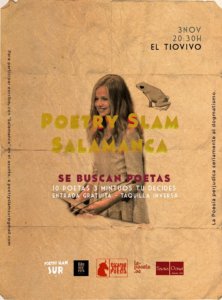 Tío Vivo Poetry Slam Salamanca Noviembre 2019