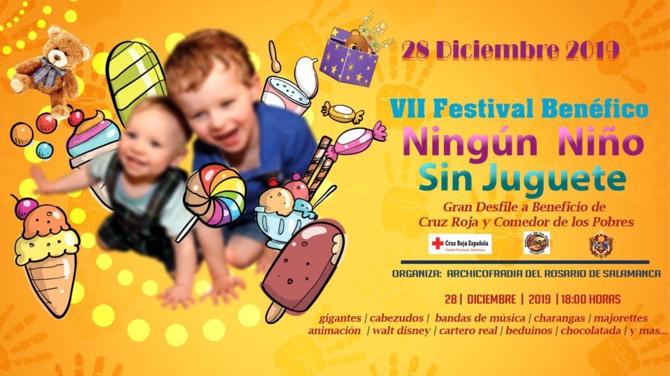 Casa de la Iglesia VII Festival Benéfico Ningún niño sin juguete Salamanca Diciembre 2019
