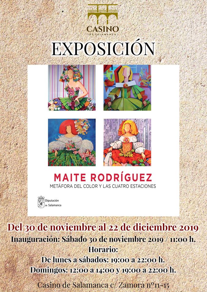 Casino de Salamanca Maite Rodríguez Noviembre diciembre 2019