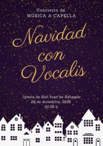 Iglesia de San Juan Navidad con Vocalis Salamanca Diciembre 2019