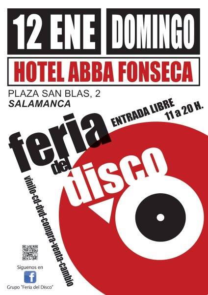 Abba Fonseca Feria del Disco Salamanca Enero 2020