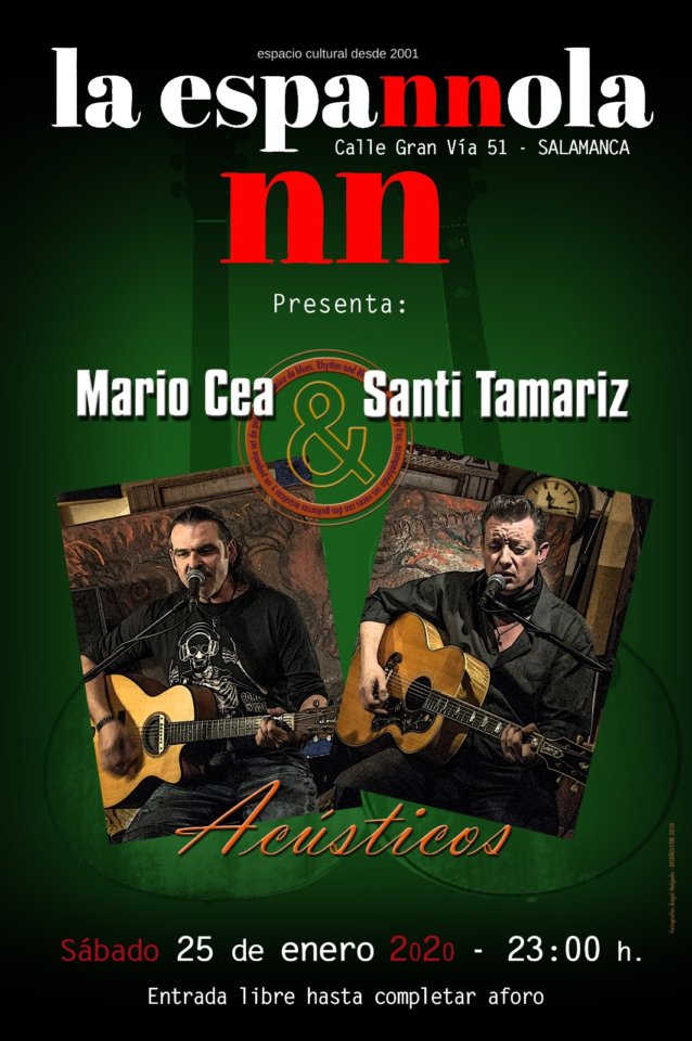 La Espannola Mario Cea & Santi Tamariz Salamanca Enero 2020