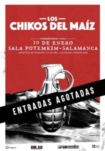 Potemkim Los Chikos del Maíz Salamanca Enero 2020