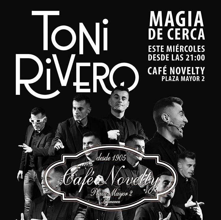 Café Novelty Toni Rivero Salamanca Febrero 2020