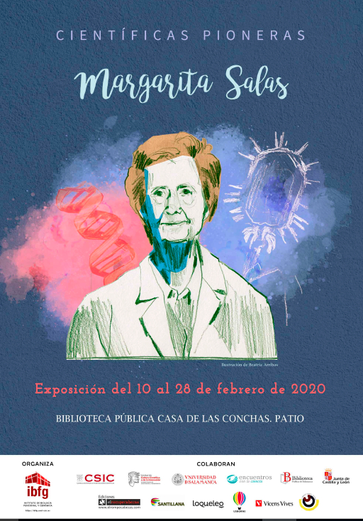 Casa de las Conchas Mujeres y ciencia. Científicas pioneras. Margarita Salas