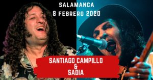 Centro de las Artes Escénicas y de la Música CAEM Santiago Campillo + Sadia Conciertos Sala B Salamanca Febrero 2020