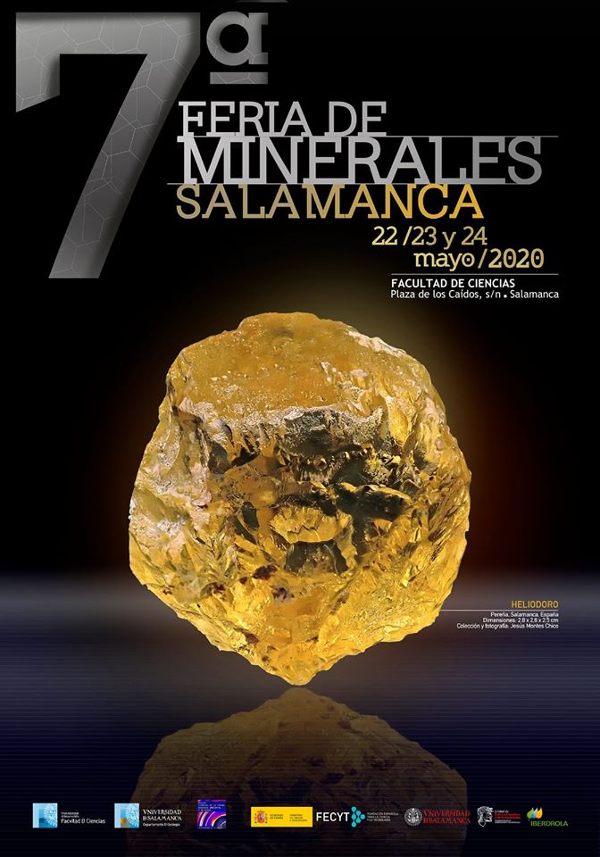 Ciencias y Ciencias Químicas VII Feria de Minerales Salamanca Mayo 2020