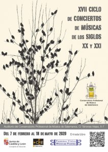 Conservatorio Profesional de Música de Salamanca XVII Ciclo de Música de los Siglos XX y XXI 2020