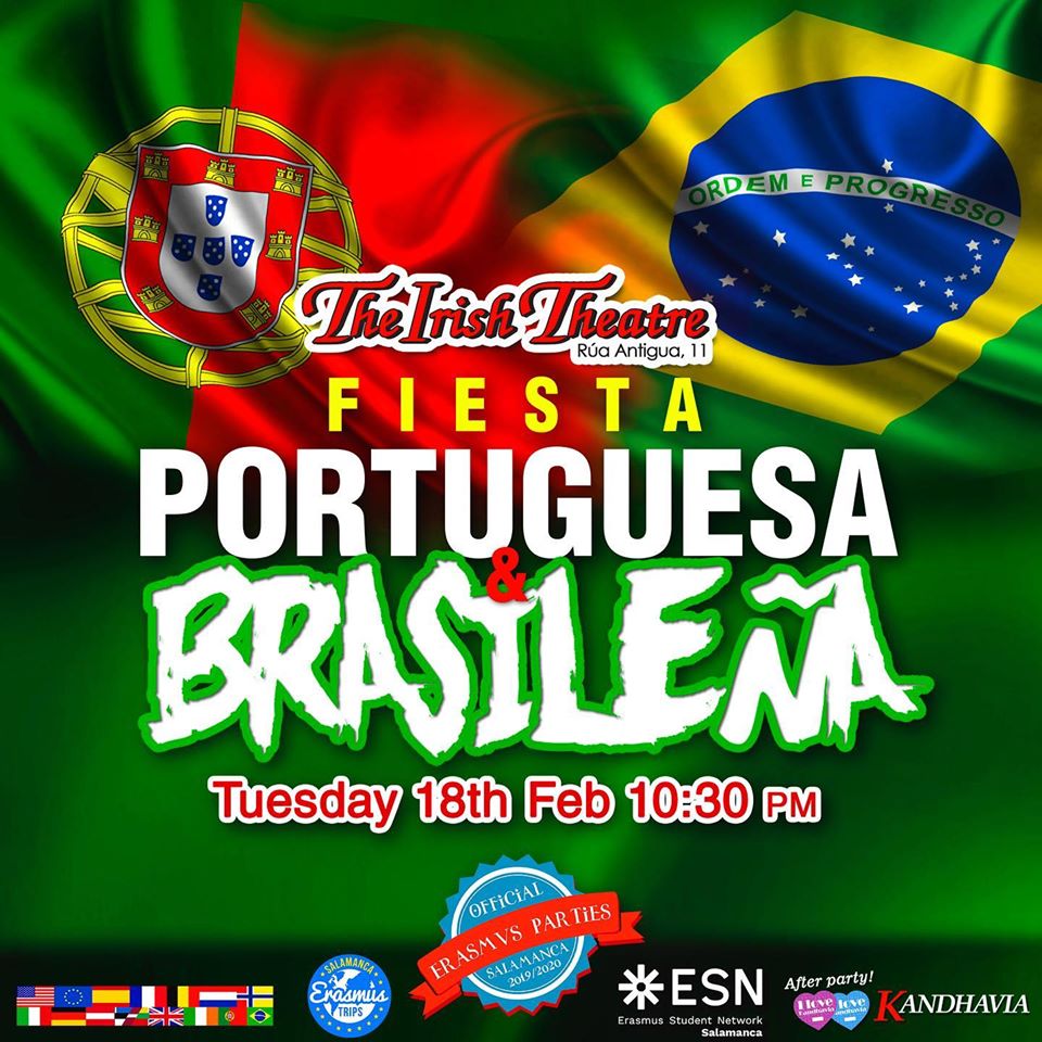 The Irish Theatre Fiesta Portuguesa & Brasileña Salamanca Febrero 2020