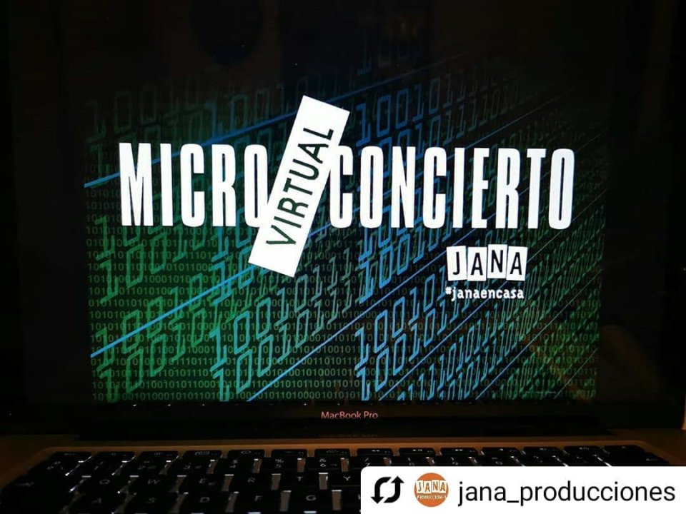Jana Micro Concierto Virtual Salamanca Marzo 2020
