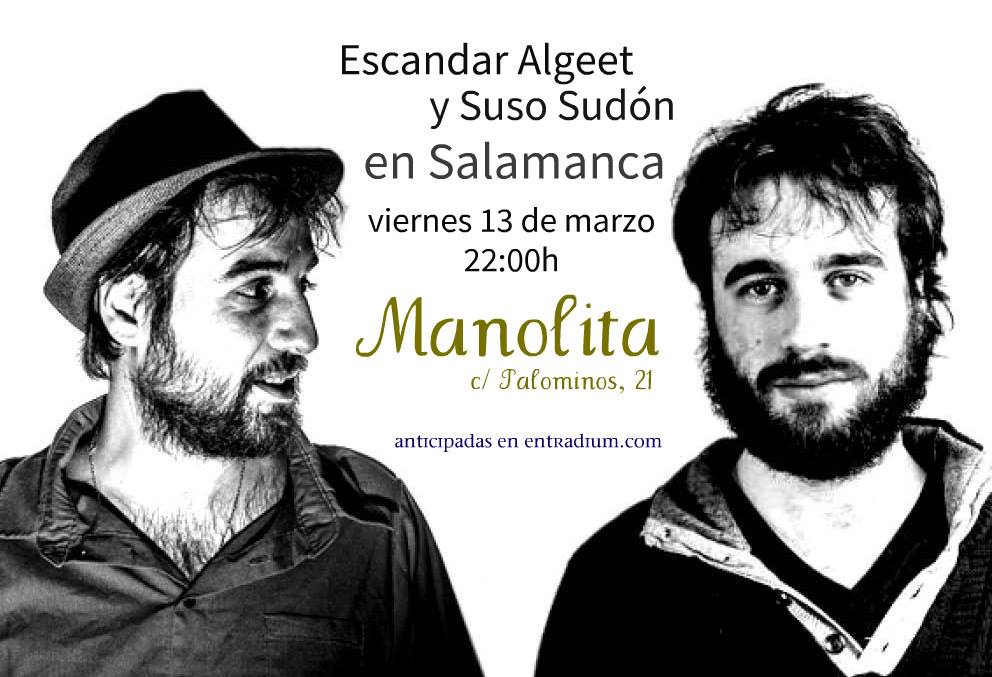 Manolita Café Bar Escandar Algeet y Suso Sudón Salamanca Marzo 2020