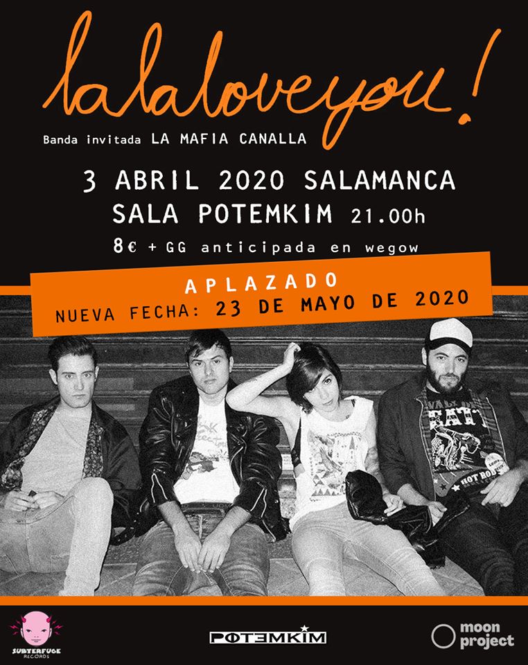 Potemkim La La Love You! Salamanca Mayo 2020