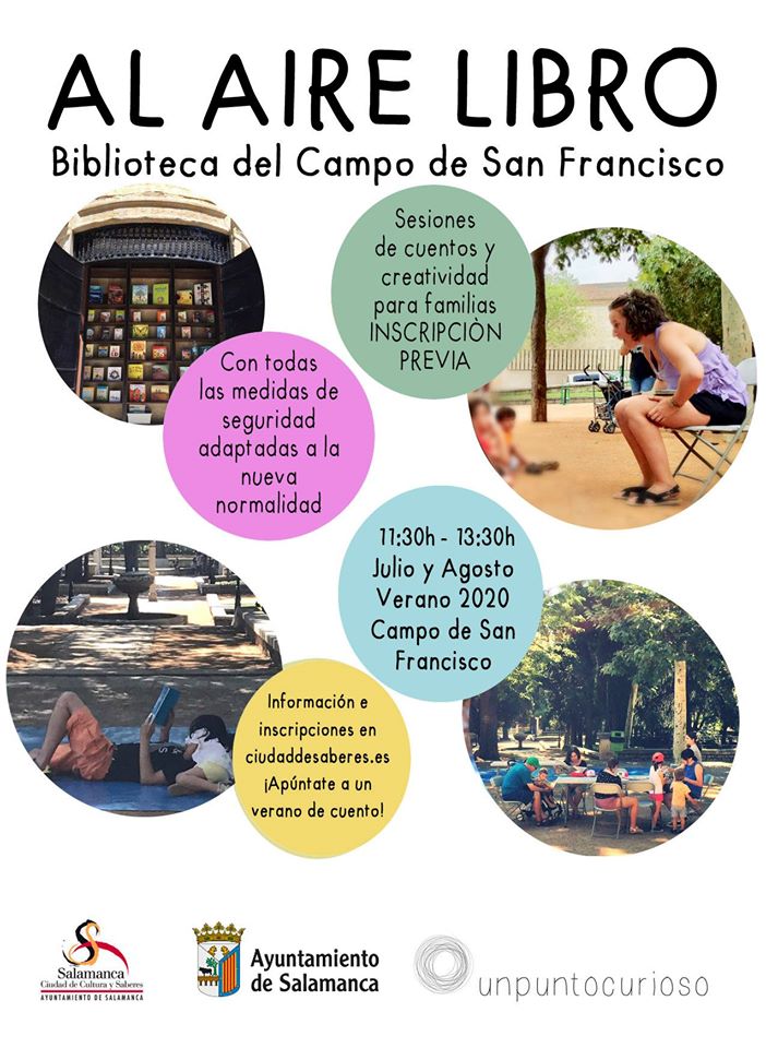 Campo de San Francisco Al aire libro Salamanca Julio agosto 2020