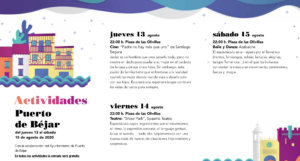 Puerto de Béjar Noches de Cultura Agosto 2020