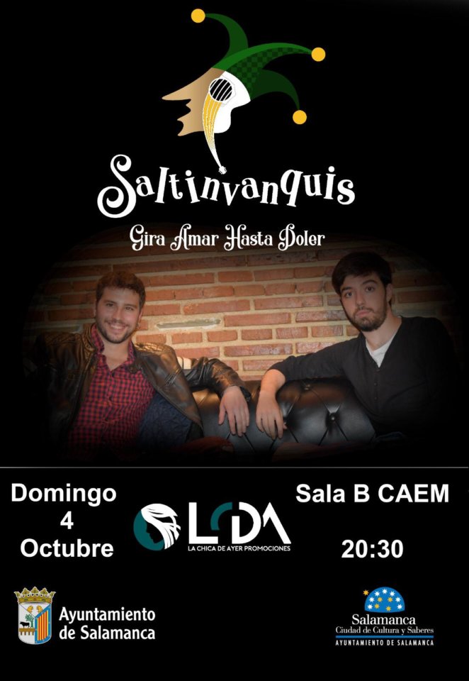 Centro de las Artes Escénicas y de la Música CAEM Saltinvanquis Conciertos Sala B Salamanca Octubre 2020