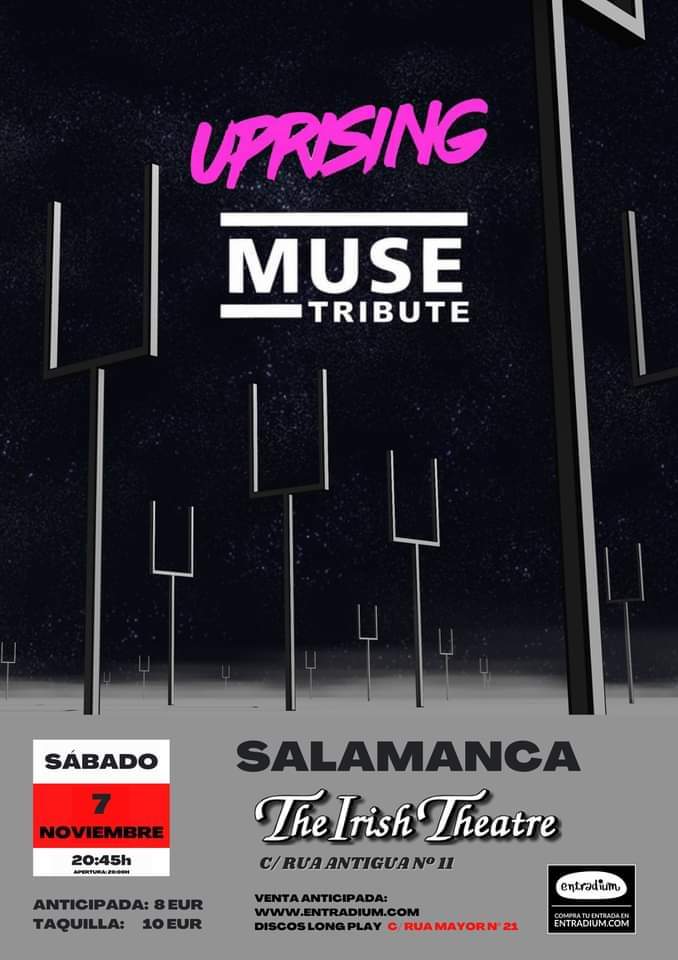 The Irish Theatre Uprising Muse Tribute Salamanca Noviembre 2020