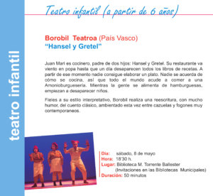 Torrente Ballester Borobil Teatroa Salamanca Mayo 2021