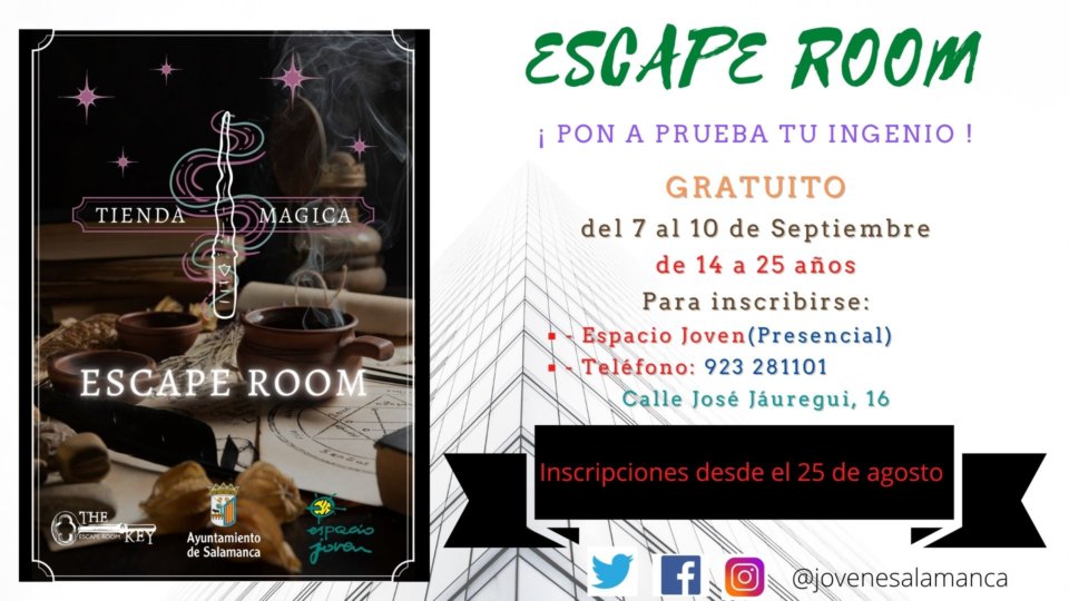 Ferias y Fiestas 2021 La tienda mágica Salamanca Septiembre 2021