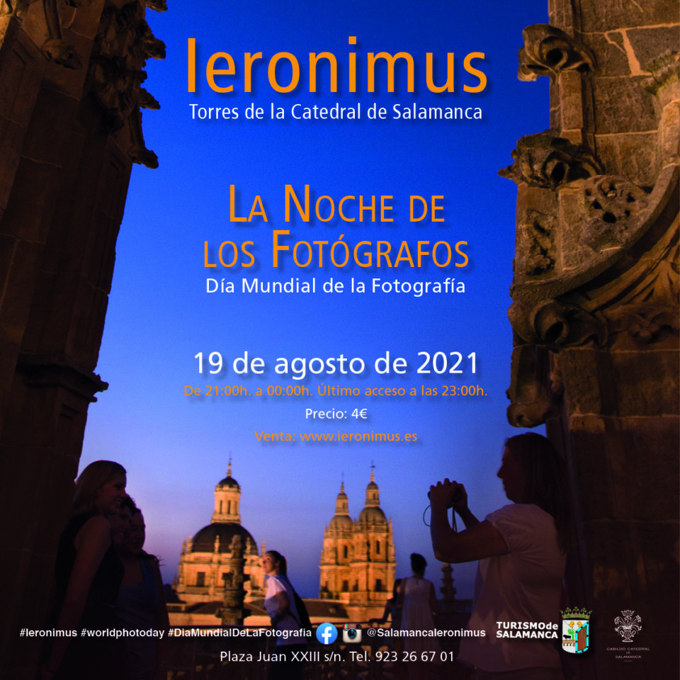 Ieronimus La noche de los fotógrafos Salamanca Agosto 2021