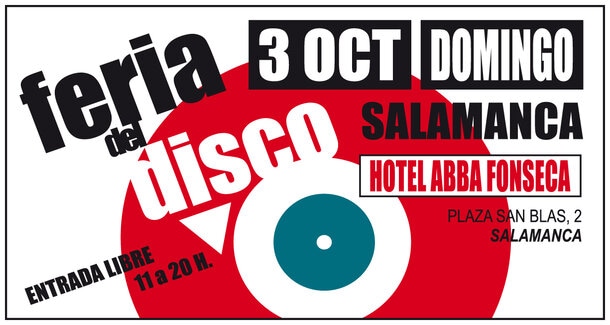 Abba Fonseca Feria del Disco Salamanca Octubre 2021