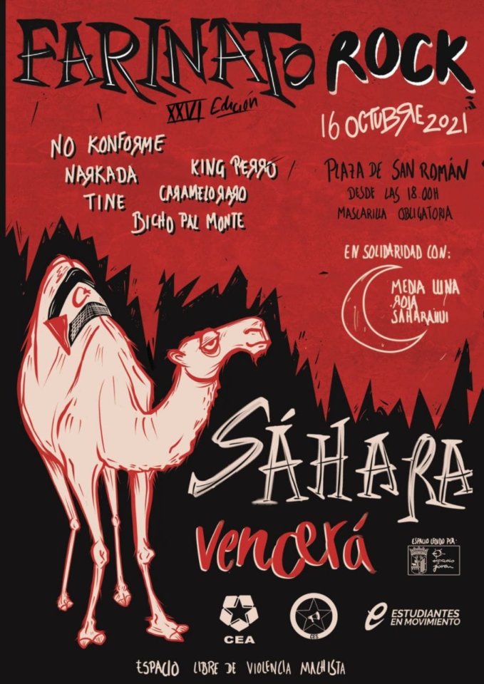 Plaza de San Román XXVI Festival Farinato Rock Salamanca Octubre 2021