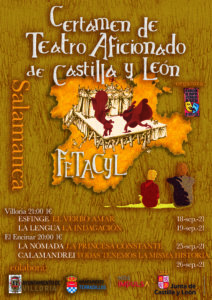 Salamanca Certamen de Teatro Aficionado de Castilla y León Septiembre 2021