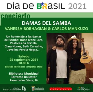 Torrente Ballester Damas del Samba Salamanca Septiembre 2021