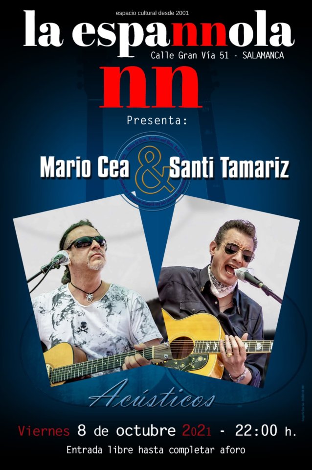 La Espannola Mario Cea & Santi Tamariz Salamanca Octubre 2021