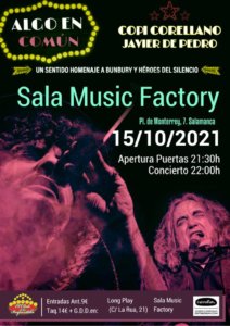 Music Factory Copi Corellano y Javier de Pedro Salamanca Octubre 2021