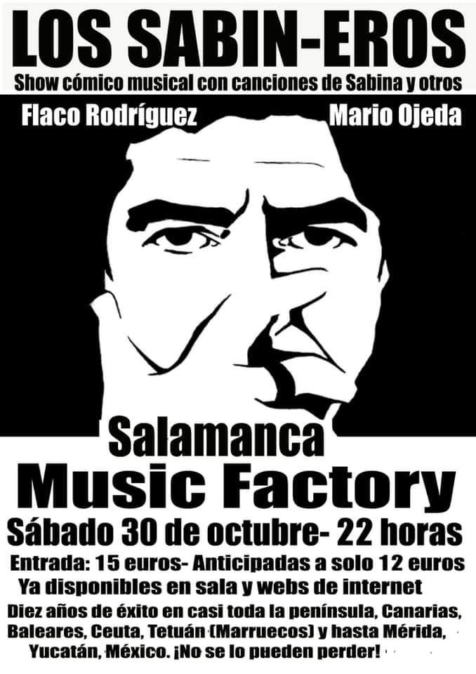 Music Factory Los Sabin-eros Salamanca Octubre 2021