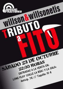 Music Factory Willson & Willsonetis Salamanca Octubre 2021