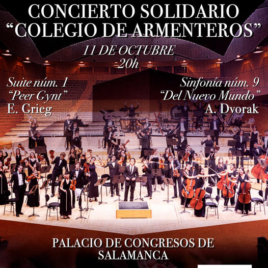 Palacio de Congresos y Exposiciones Joven Orquesta Sinfónica de Barcelona Salamanca Octubre 2021