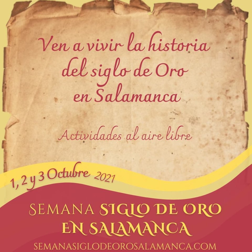 Salamanca Semana del Siglo de Oro Octubre 2021