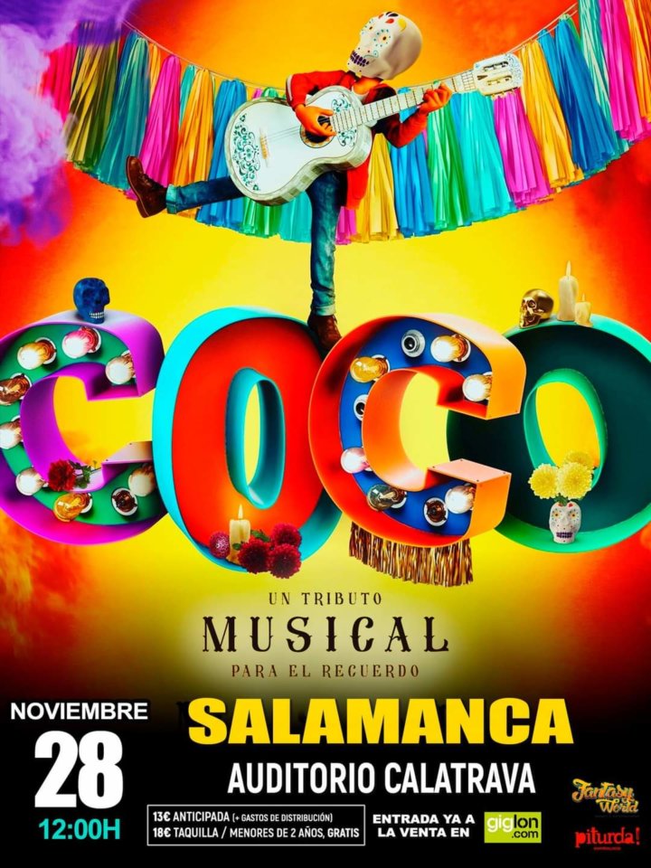 Auditorio Calatrava Coco Salamanca Noviembre 2021