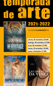 Cines Van Dyck 7_10 Temporada de Arte 2021-2022 Salamanca Noviembre diciembre enero febrero marzo