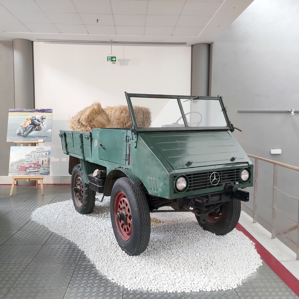 Museo de Historia de la Automoción de Salamanca MHAS Mercedes-Benz Tipo 404 Unimog Noviembre 2021